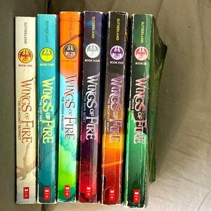 Wings of Fire Books 1-6 set